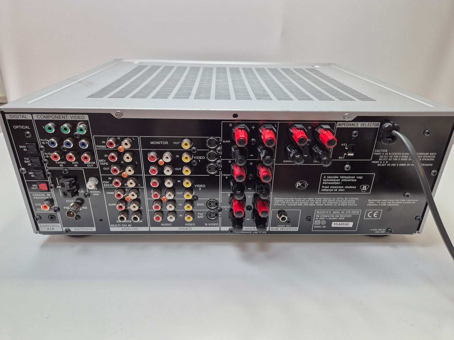 Sony STR-DB790 viritinvahvistin