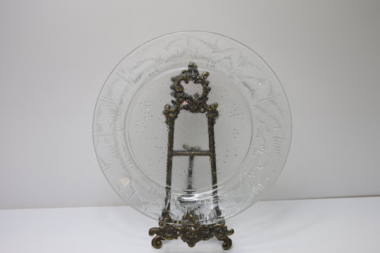 Riihimäen lasi Revontuli lautanen 245mm Erkkitapio Siiroinen