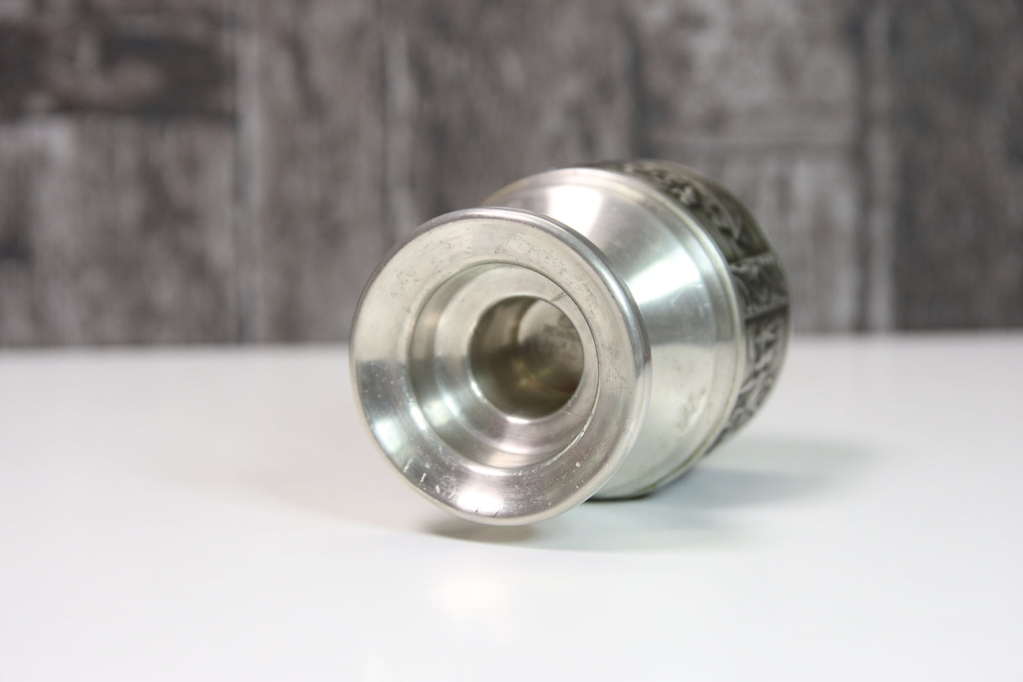 Norjalainen morsiuskulkue vintage kynttilänjalka