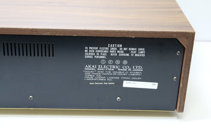 Akai GXC-710 D Kasettidekki