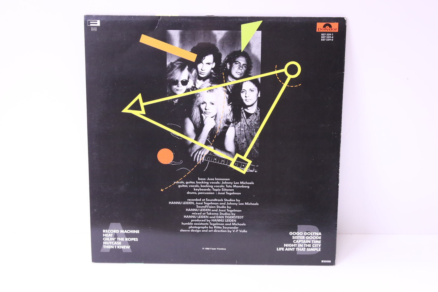 Johnny Lee Michaels Revenge United States of Mind Lp-levy