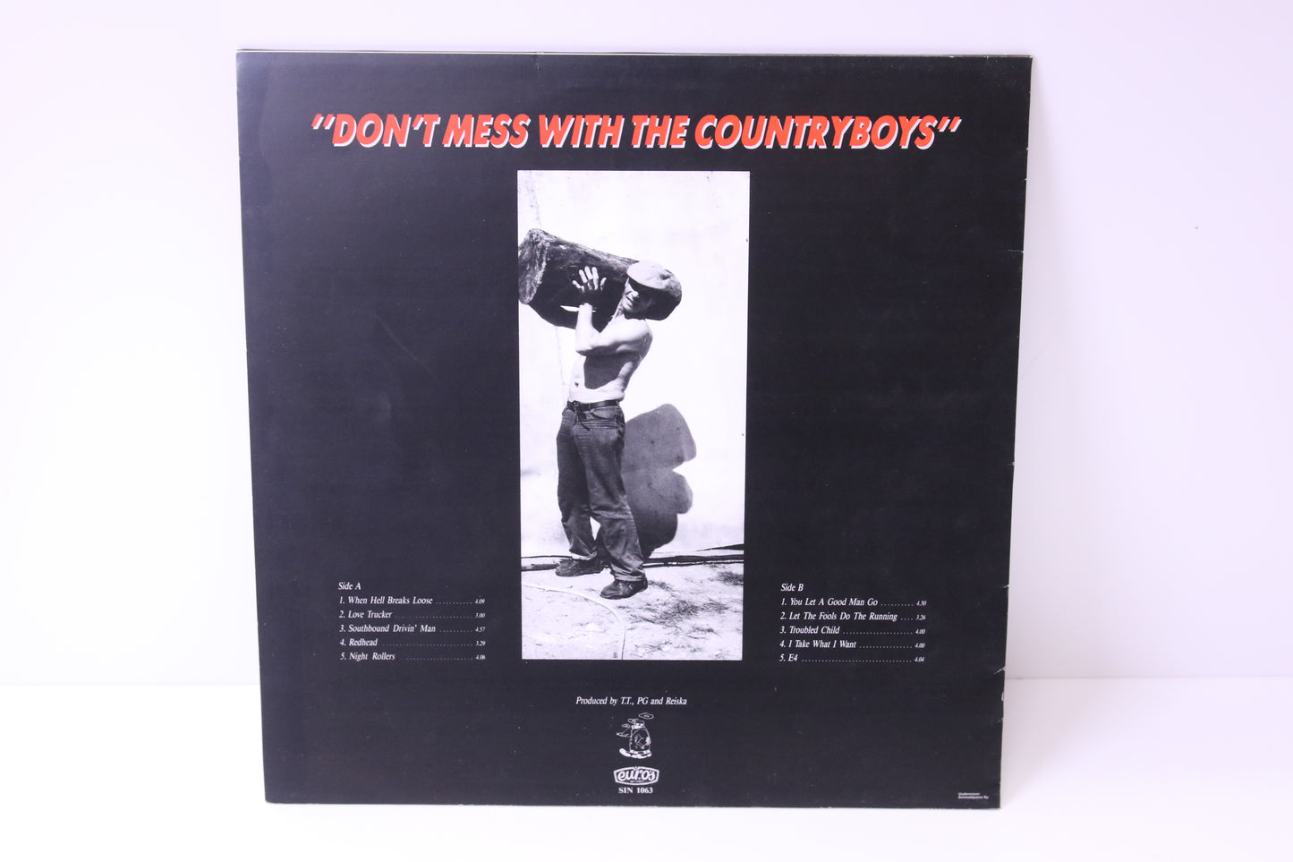 Peer Gunt Don´t Mess With the Countryboys Lp-levy