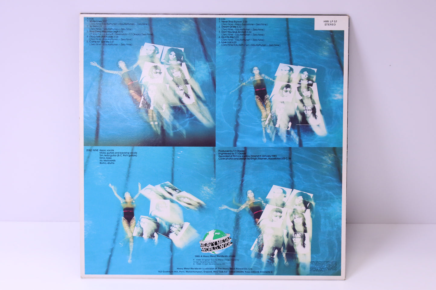 Zero Nine White Lines Lp-levy