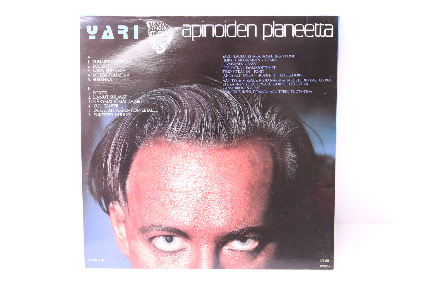 Yari Apinoiden Planeetta Lp-levy