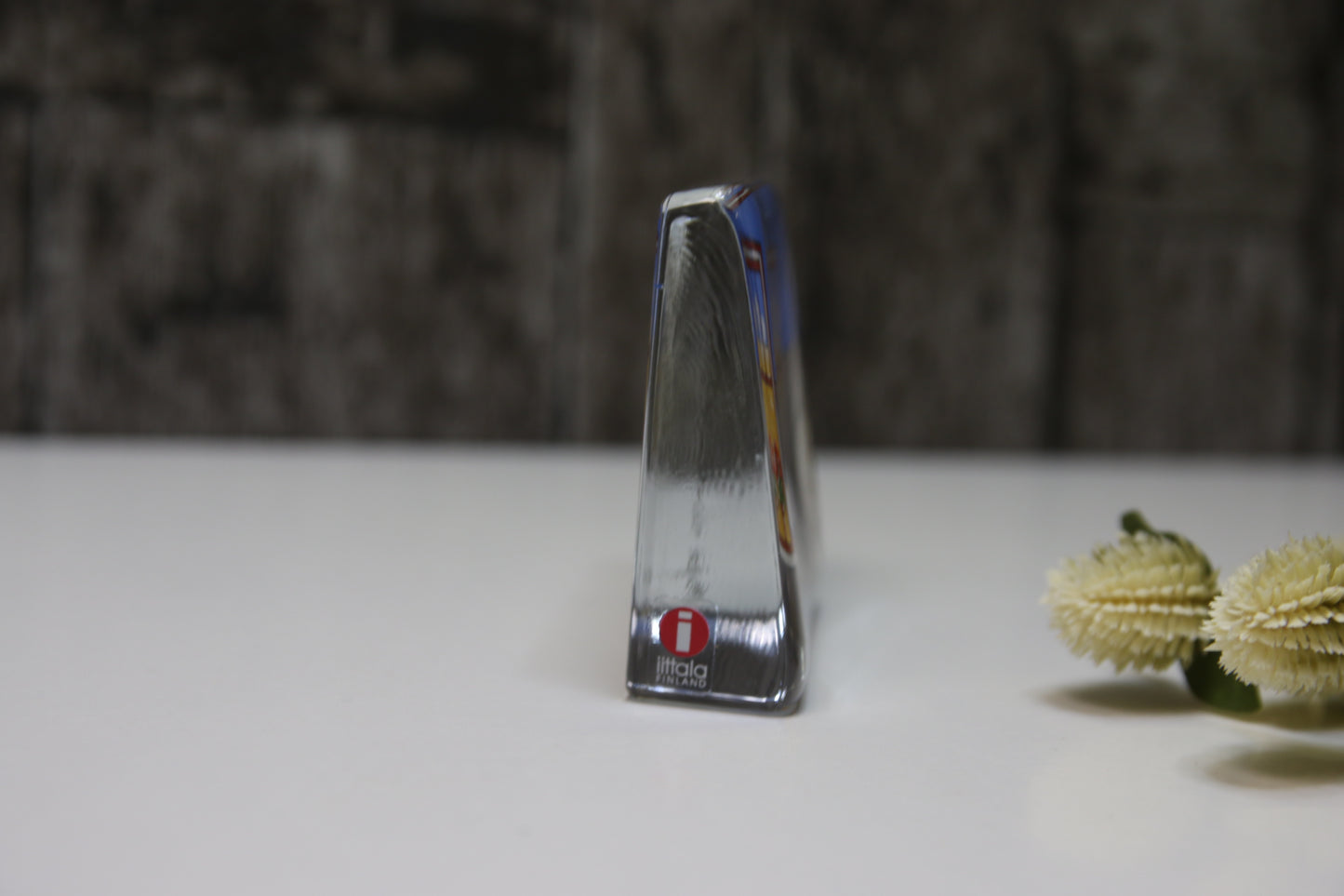 Iittala Lasikortti Katson maalaismaisemaa Heljä Liukko-Sundström