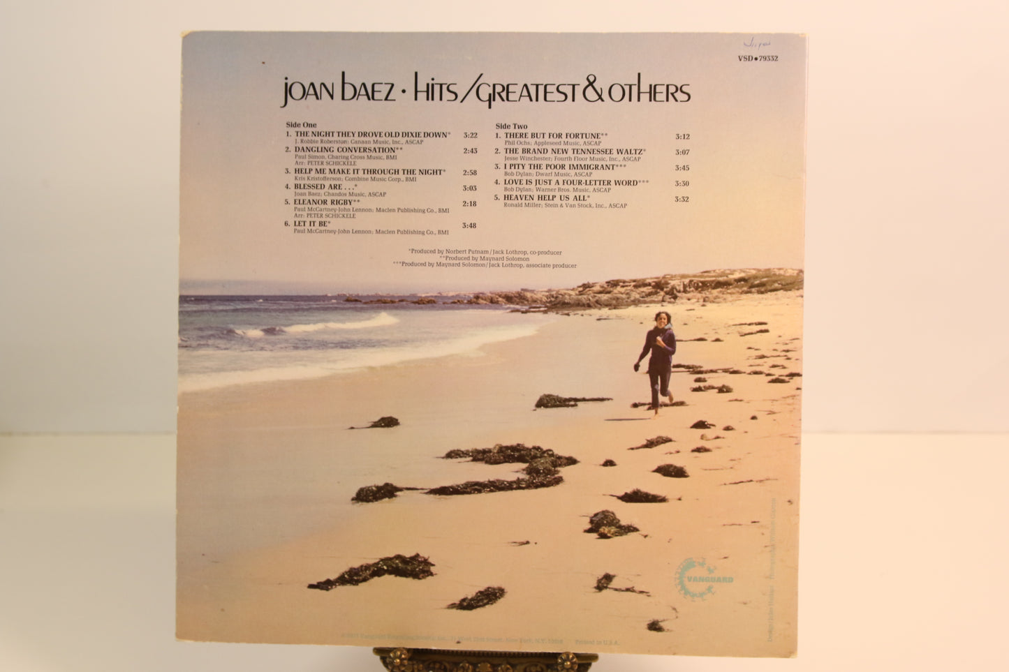 Joan Baez Hits/Greatest & Others Lp-levy