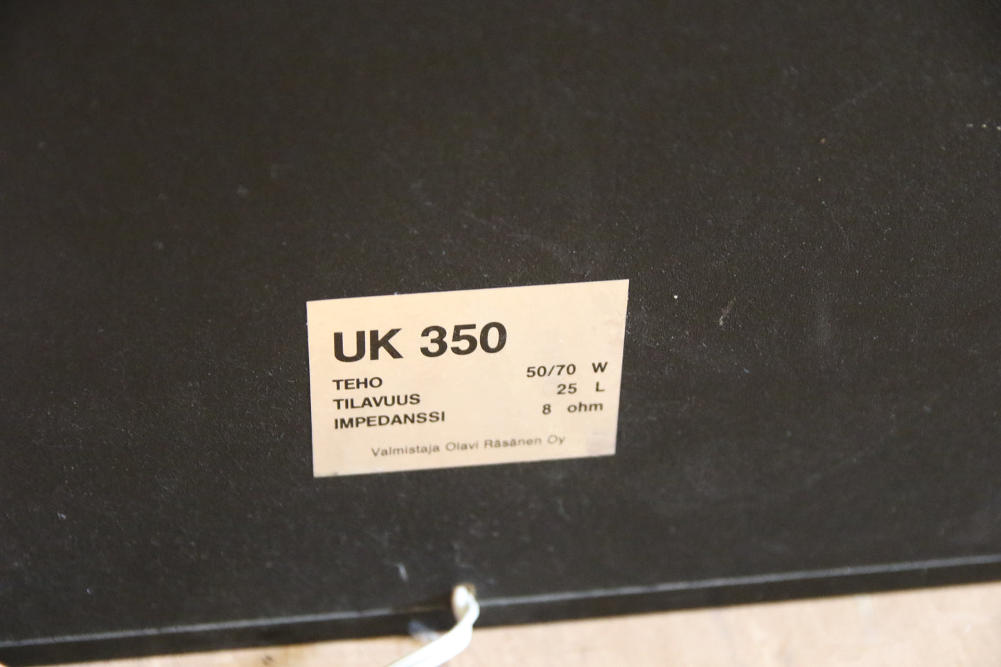 UK 350 Kaiuttimet