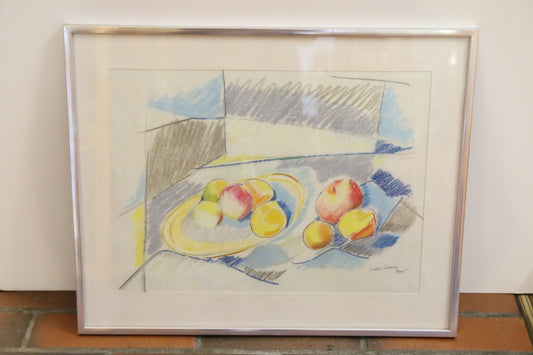 Taulu Pastellityö Erkki Salonen 1985