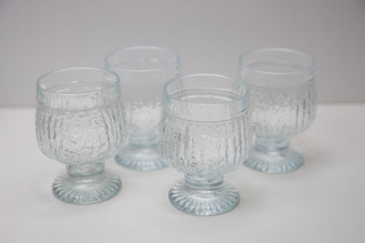 Riihimäen lasi Kehrä jalallinen lasi 90mm Nanny Still