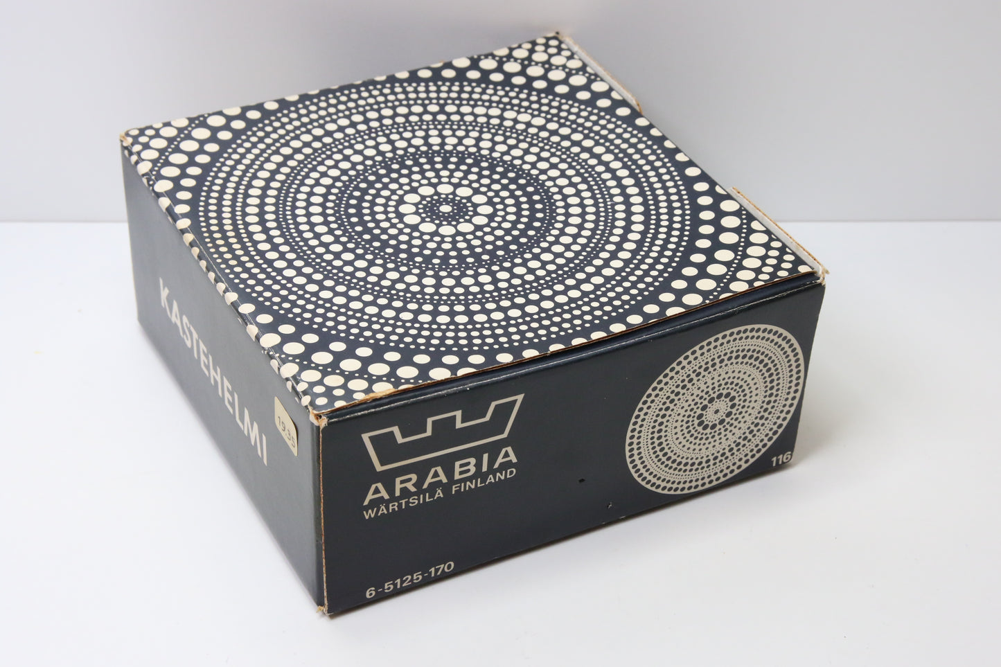 Iittala/Arabia Kastehelmi lautanen vihreä Oiva Toikka