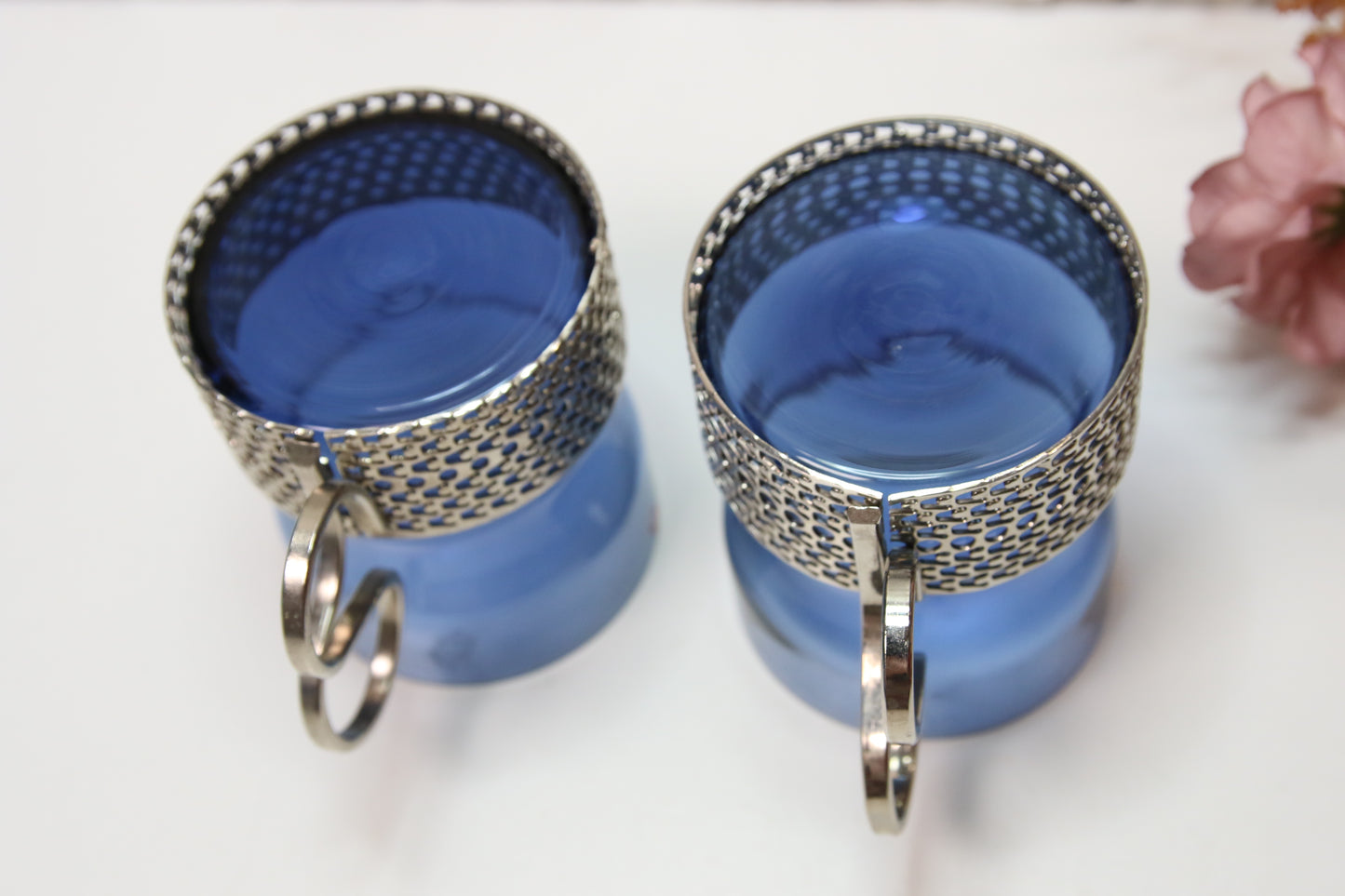 Iittala Tsaikka sininen glögi/teelasi Timo Sarpaneva