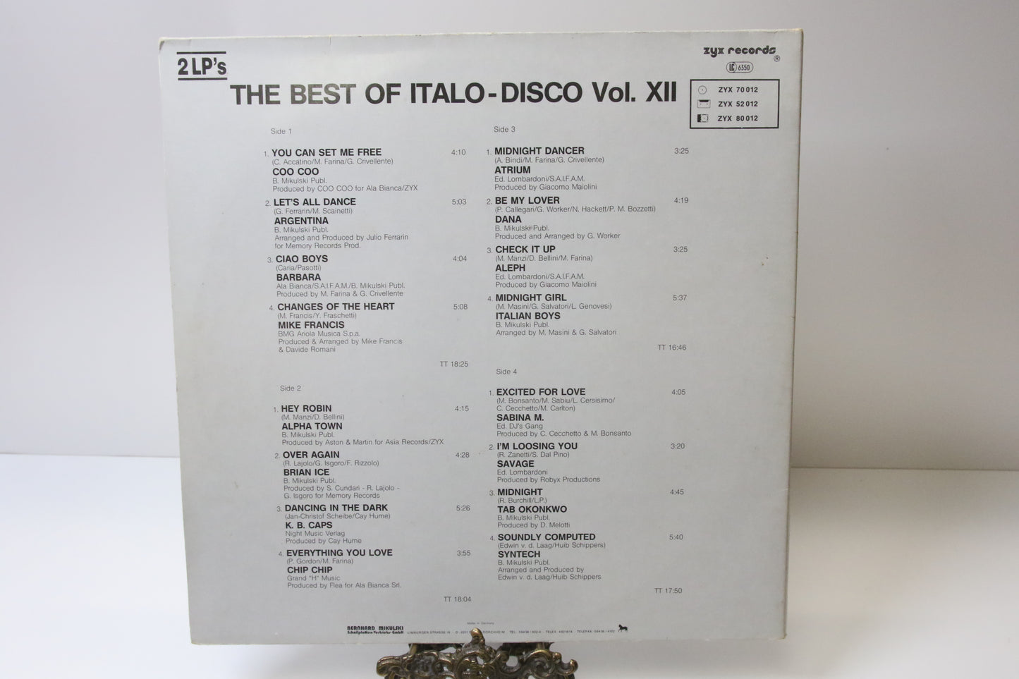 The Best of italo disco Tupla lp-levy