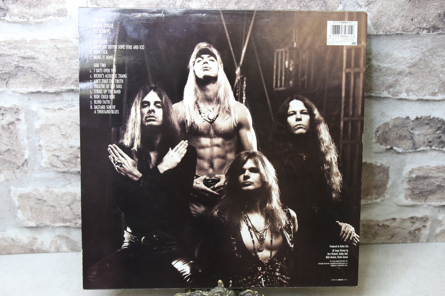 Poison Native Tongue Lp-levy