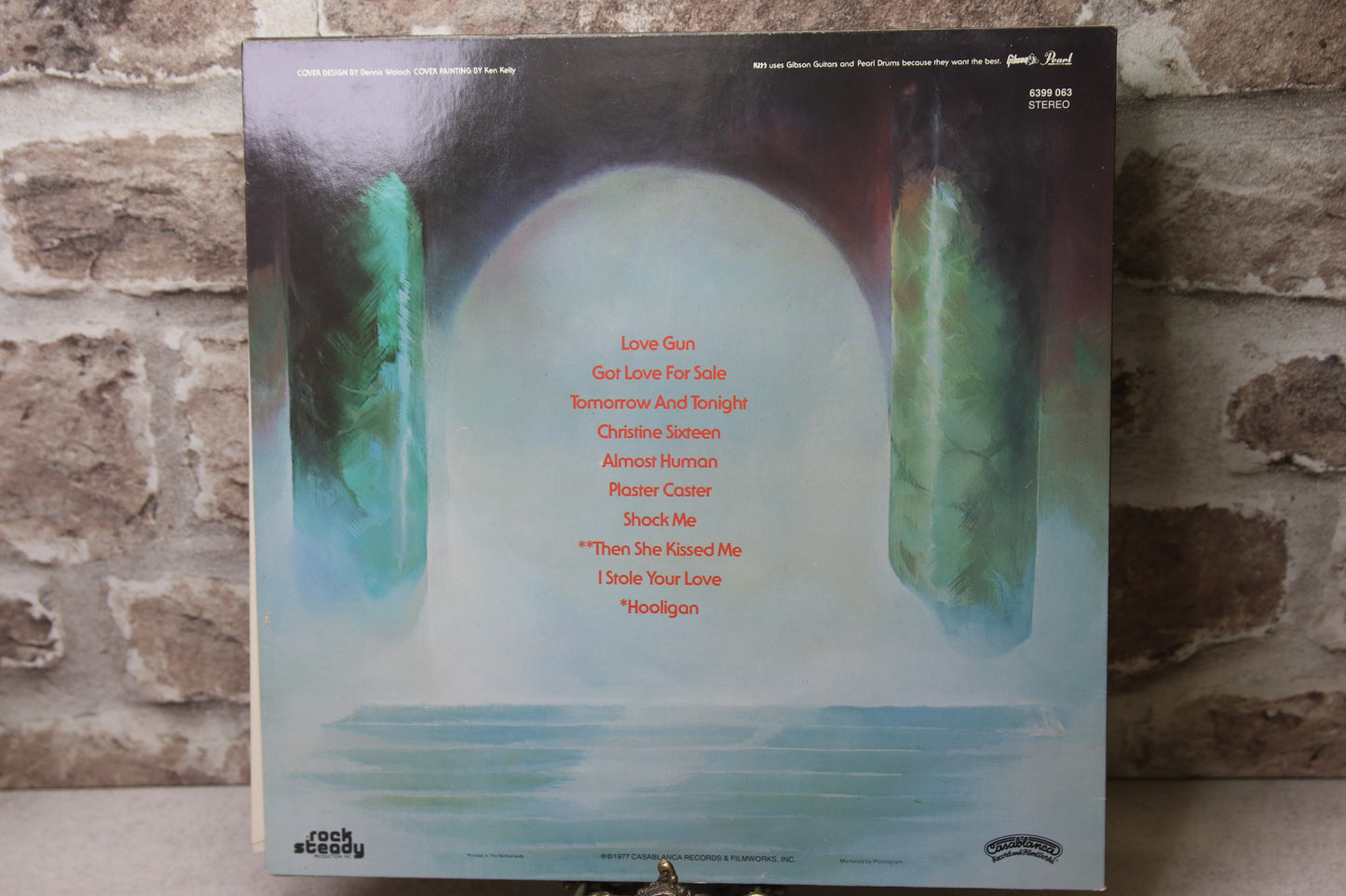 Kiss Love Gun Lp-levy