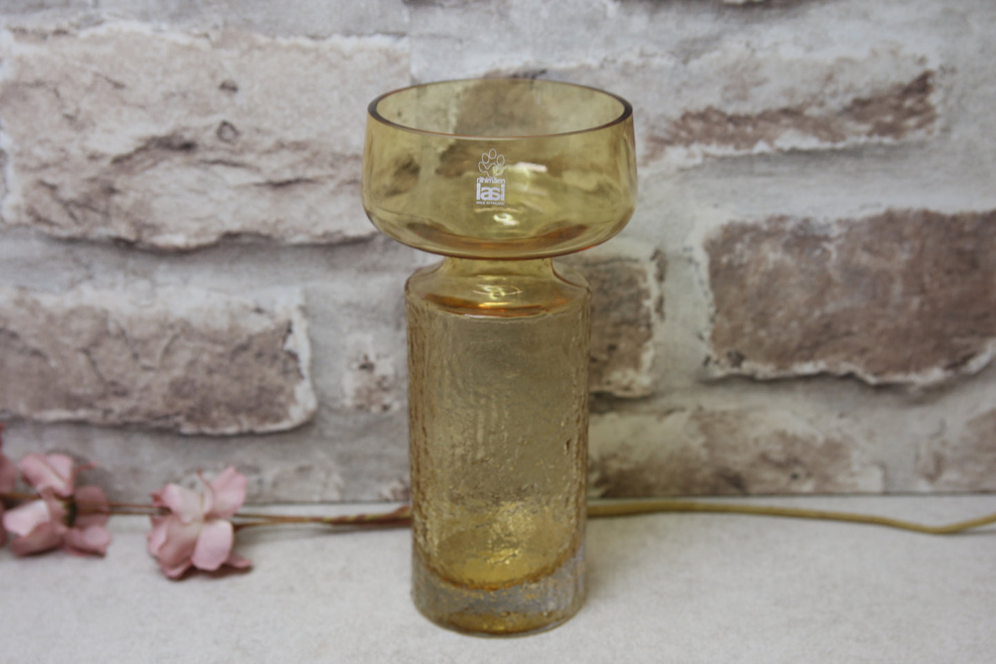 Riihimäen lasi Safari maljakko Tamara Aladin