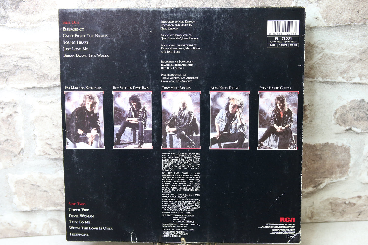 Shy Excess All Areas Lp-levy