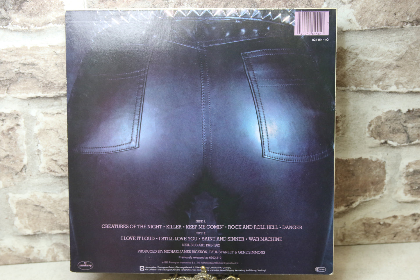 Kiss Creatures of the Night Lp-levy