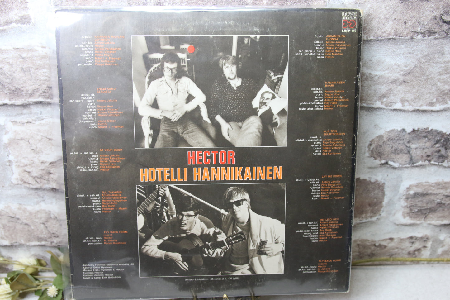 Hector Hotelli Hannikainen Lp-levy