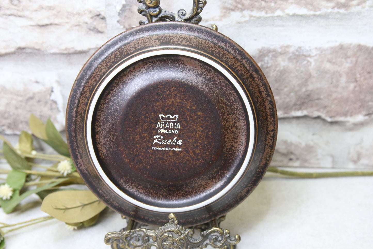 Arabia Ruska Teekupin aluslautanen Ulla Procope