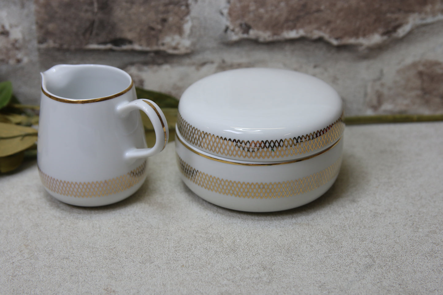 Rörstrand Sokerikko ja kermakko