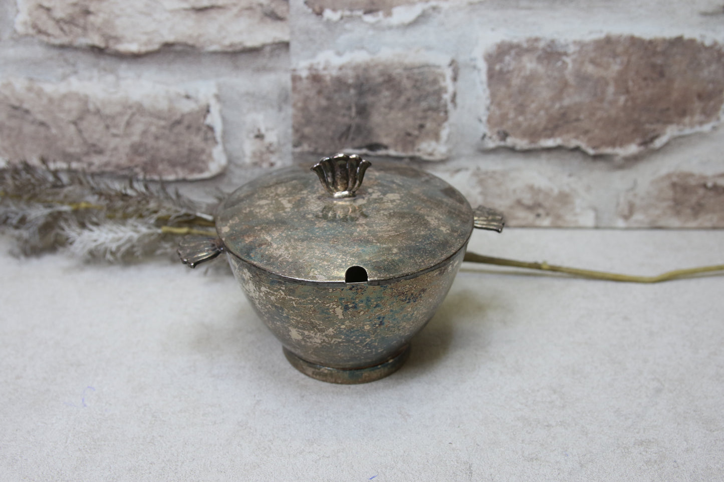 Alpakka Kulho kannella