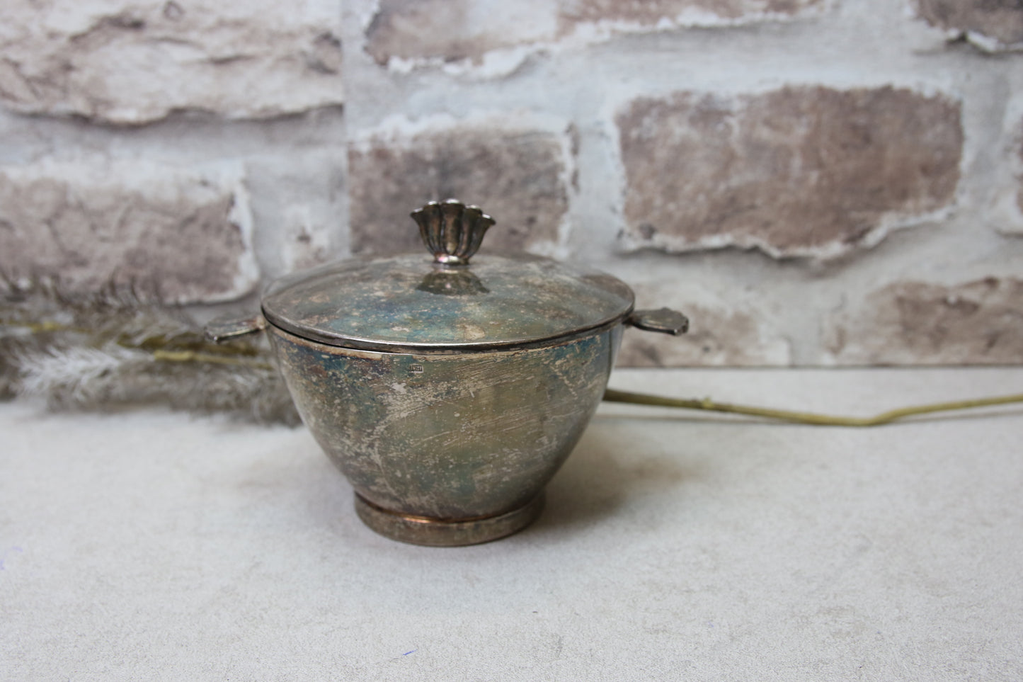 Alpakka Kulho kannella