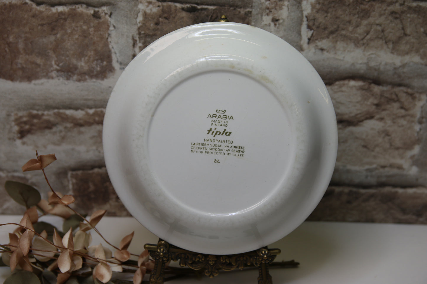 Arabia Tipla lautanen 195mm Raija Uosikkinen