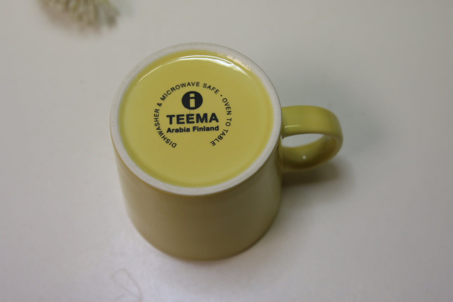 Arabia Teema keltainen kahvimuki Kaj Franck