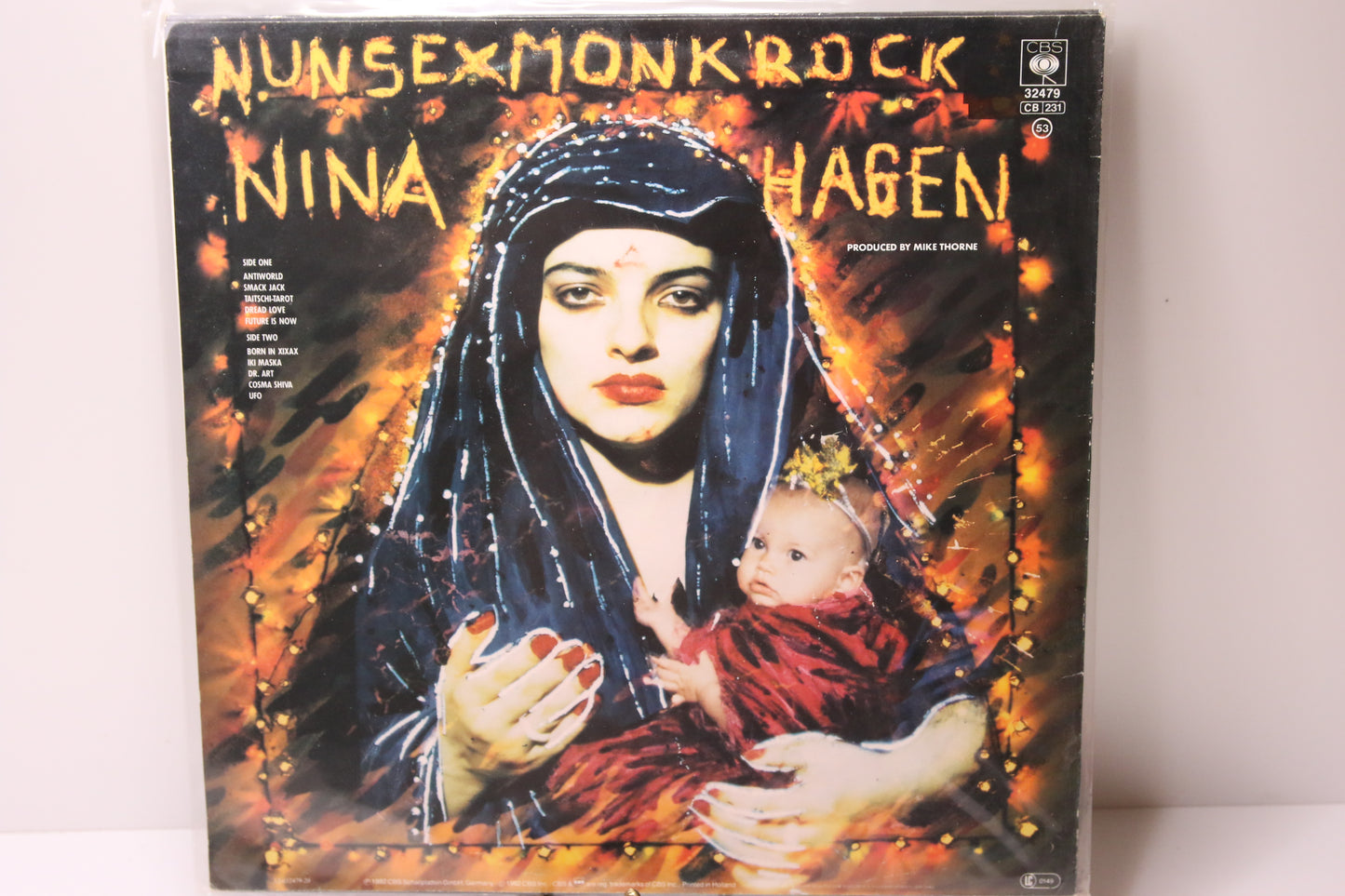 Nina Hagen Nunsexmonkrock Lp-levy