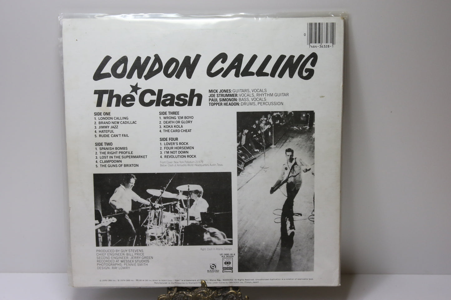 The Clash London Calling Lp-levy