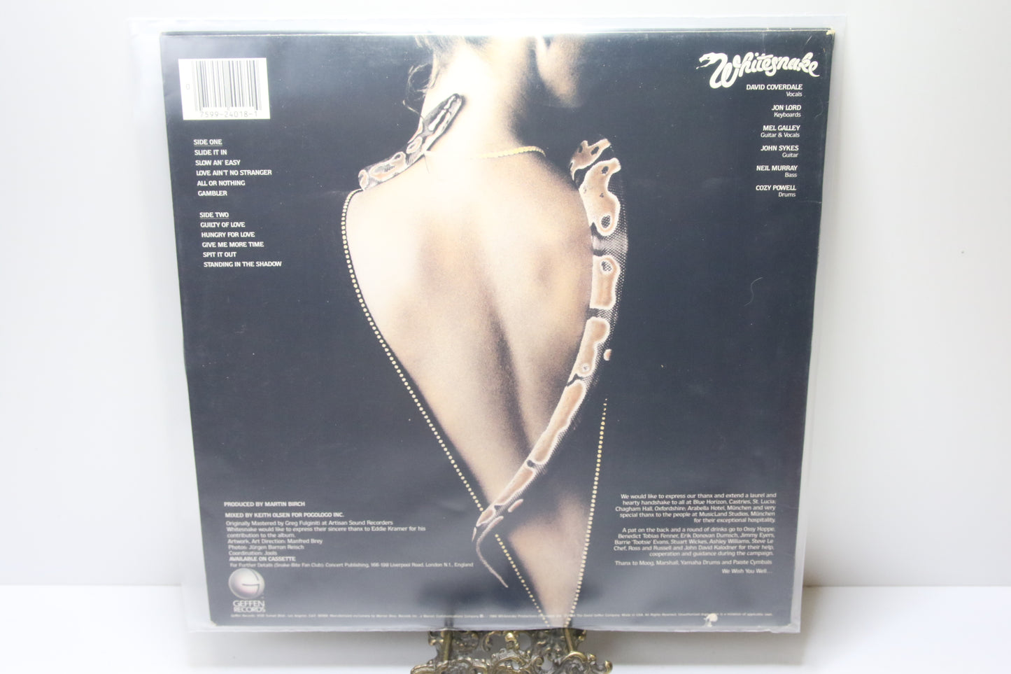 Whitesnake Slide it in Lp-levy