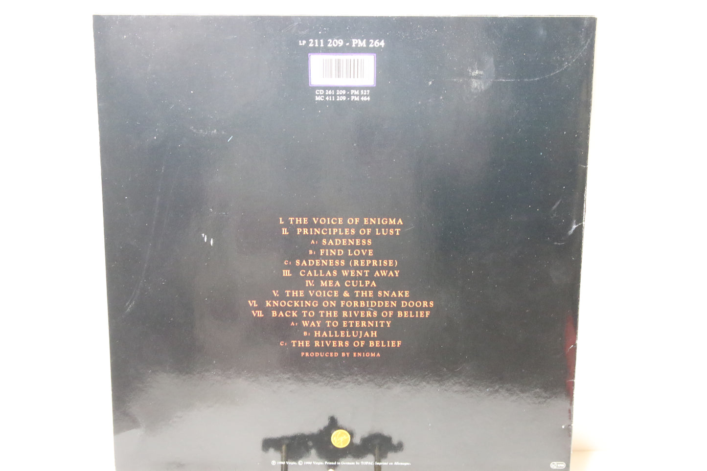 Enigma MCMXC a. D Lp-levy
