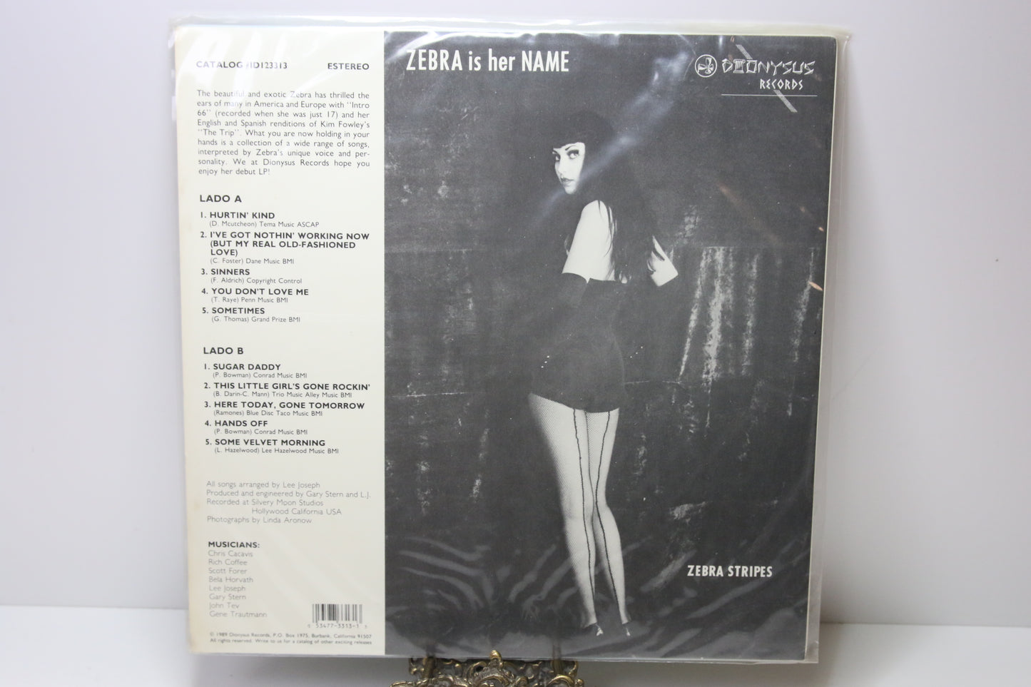 Zebra Stripes Zebra is Her Name Lp-levy