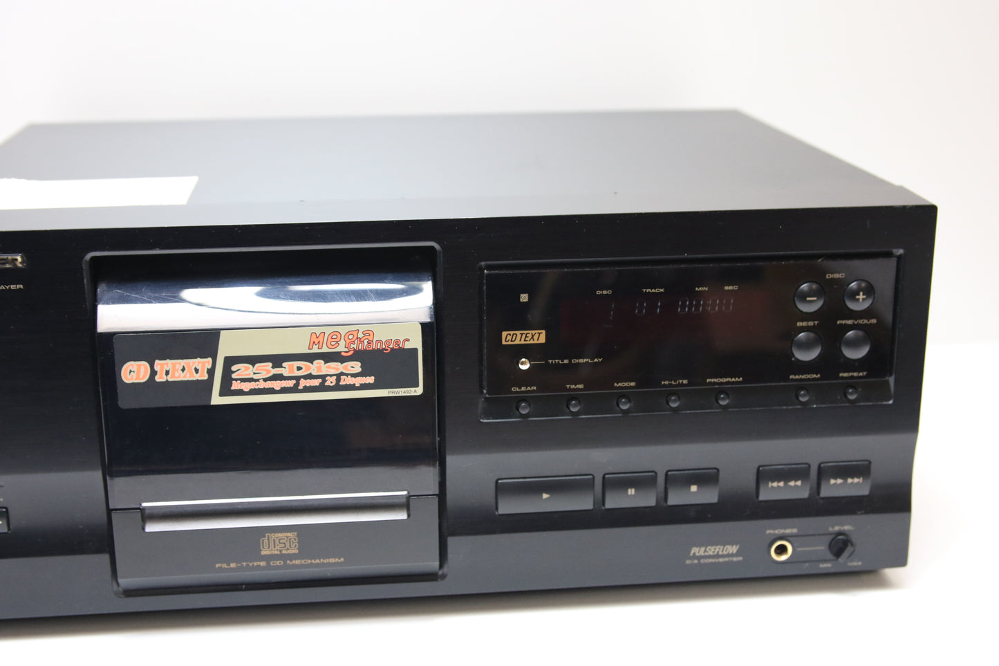 Pioneer PD-F 607 Cd- makasiini soitin