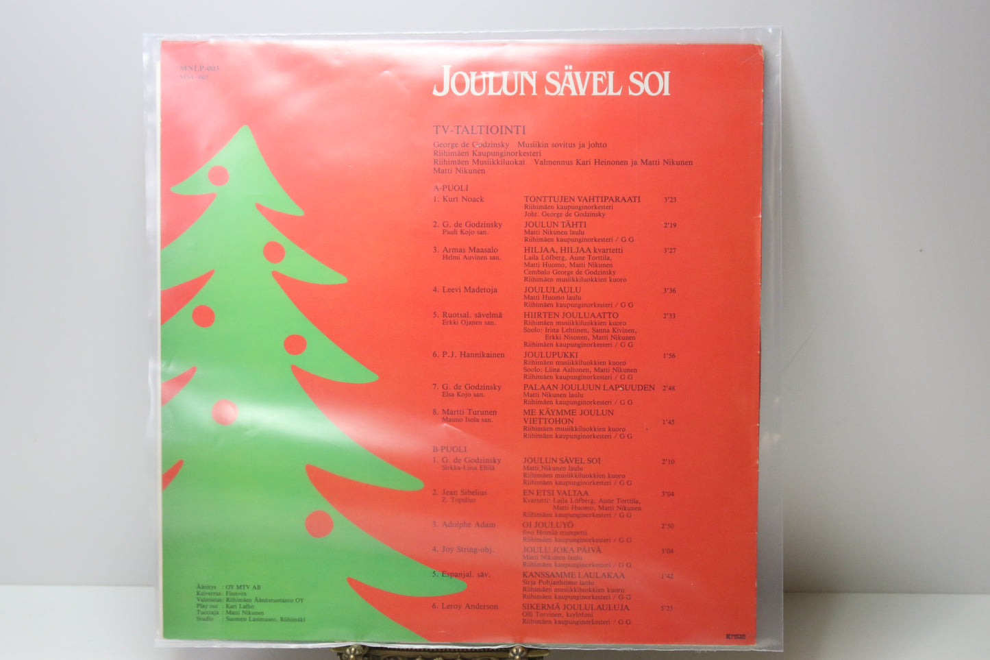 Joulun Sävel soi Tv-taltiointi Suomen Lasimuseossa Riihimäellä