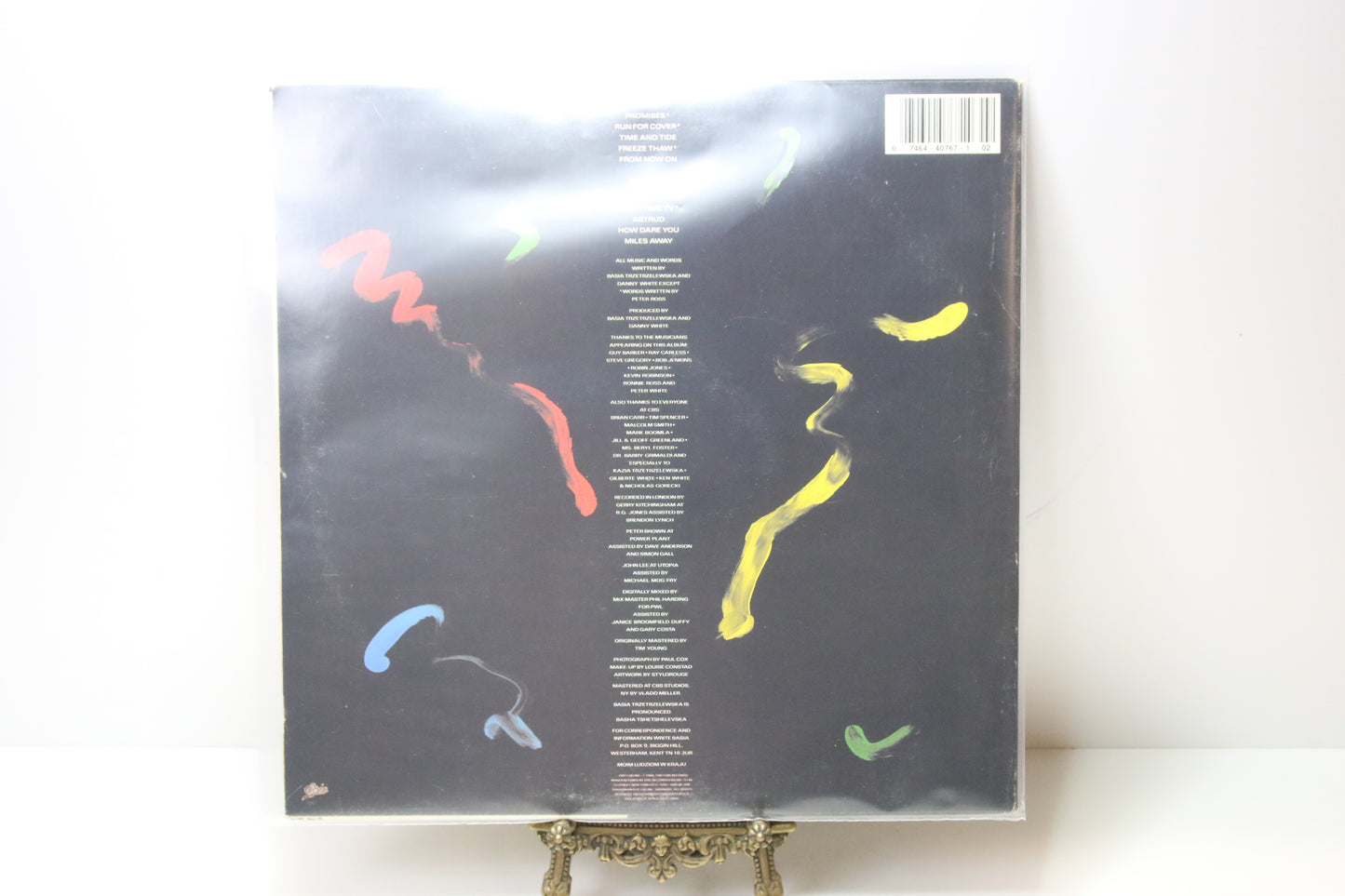 Basia Time And Tide Lp-levy