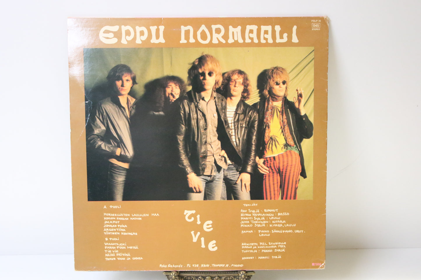 Eppu Normaali Tie Vie Lp-levy