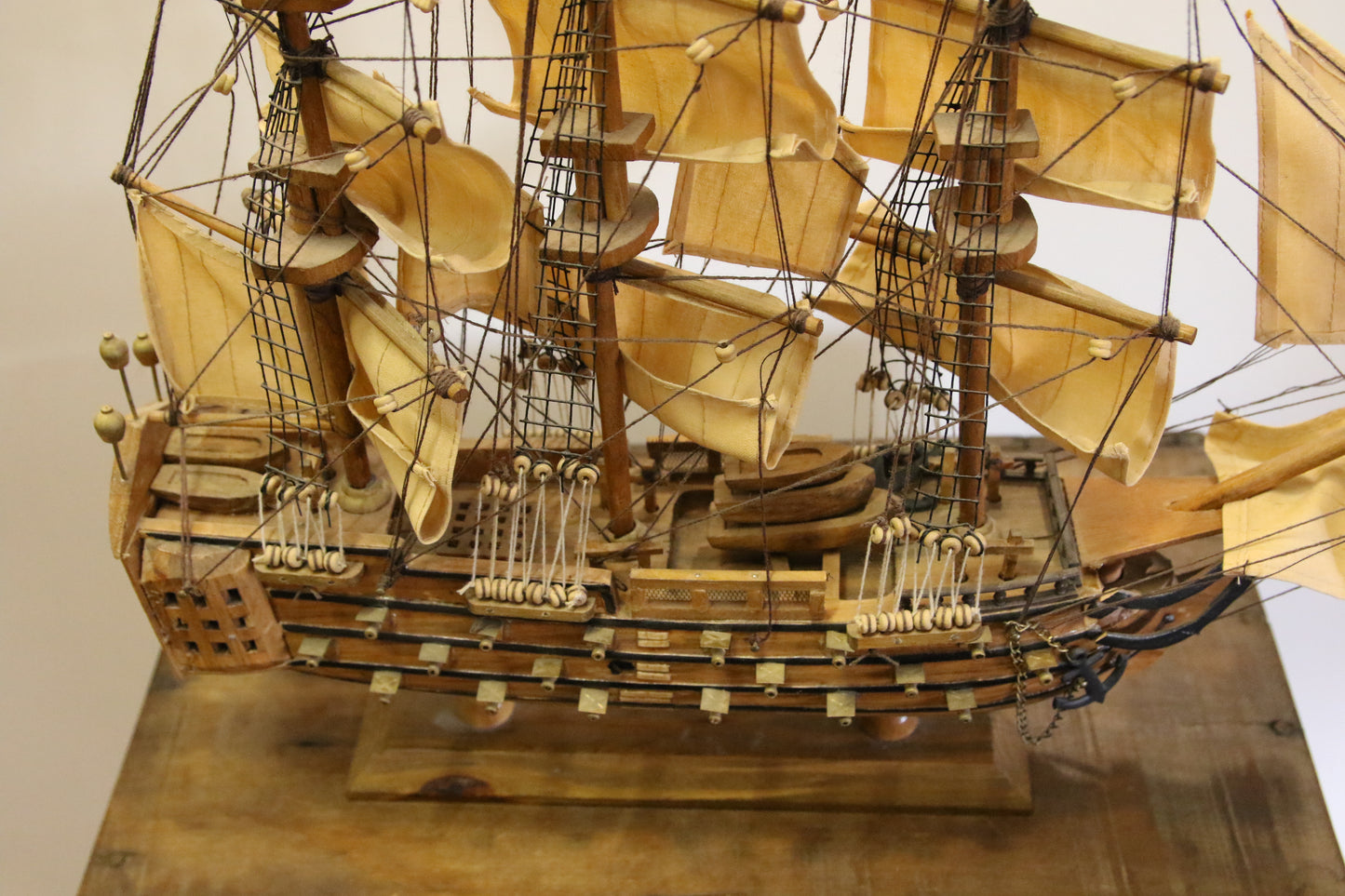Puinen purjevene H.M.S Victory