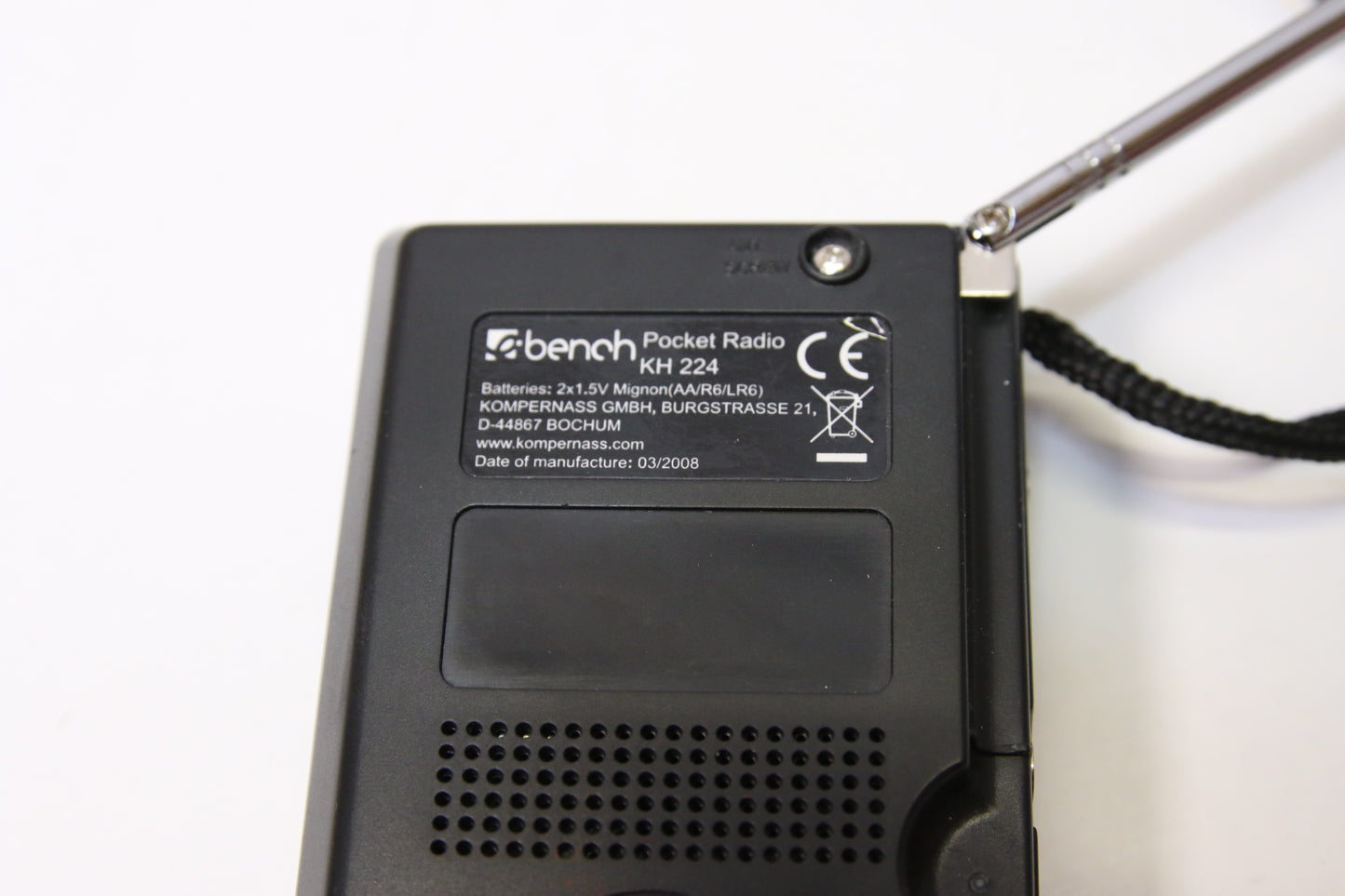 Bench KH224 Radio