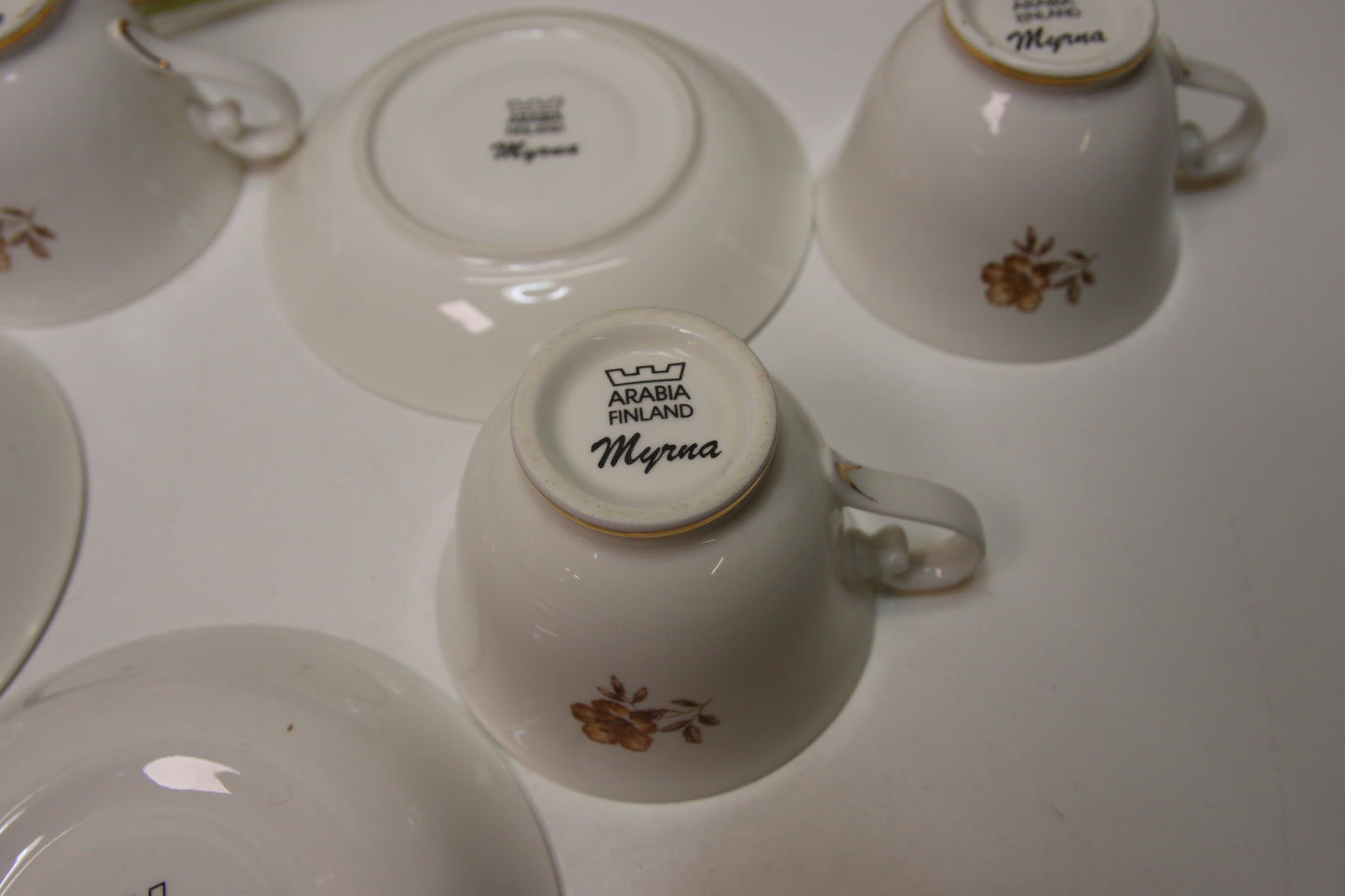 Arabia Myrna kahvikupit 3kpl Olga Osol