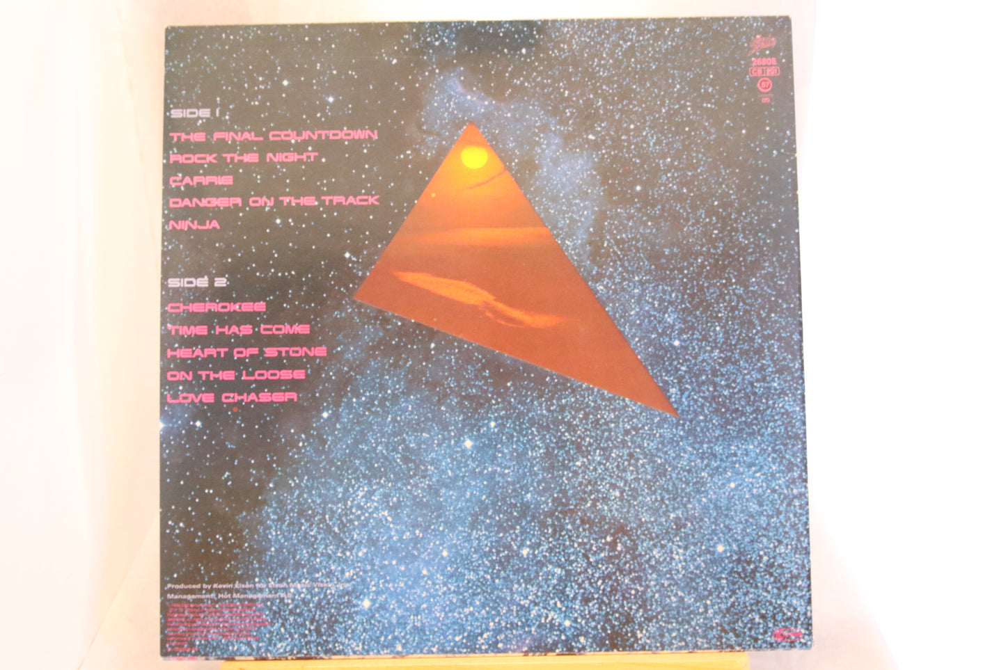 Europe The Final Countdown Lp-levy