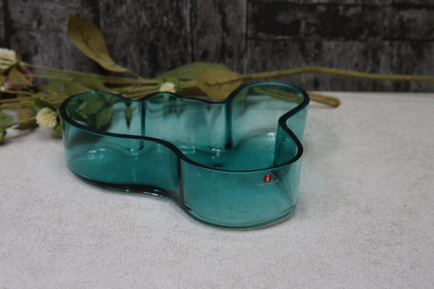 Iittala Aalto malja turkoosi Alvar Aalto