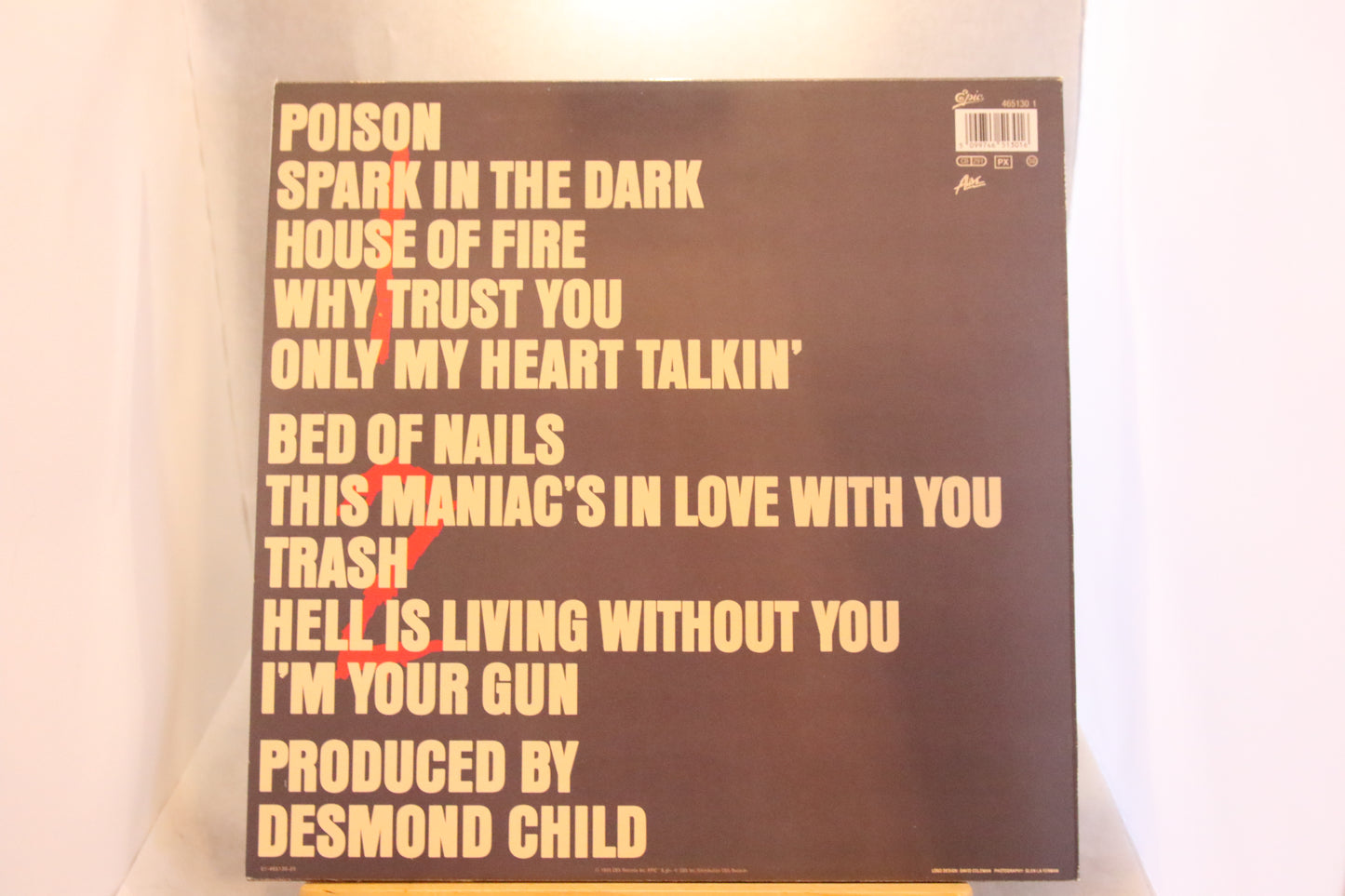 Alice Cooper Trash Lp-levy