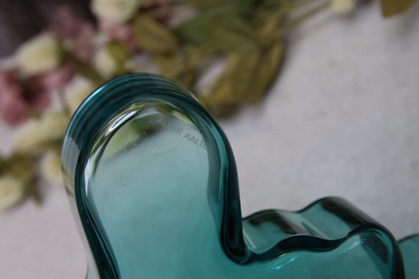 Iittala Aalto malja turkoosi Alvar Aalto
