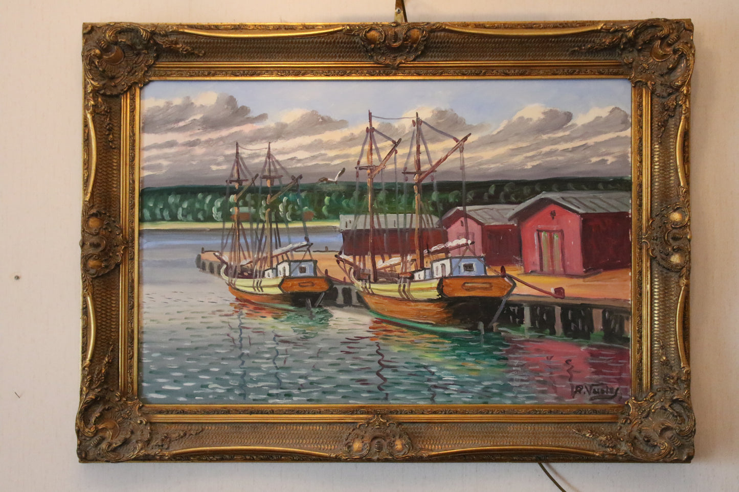 Taulu öljytyö Risto Vuolas