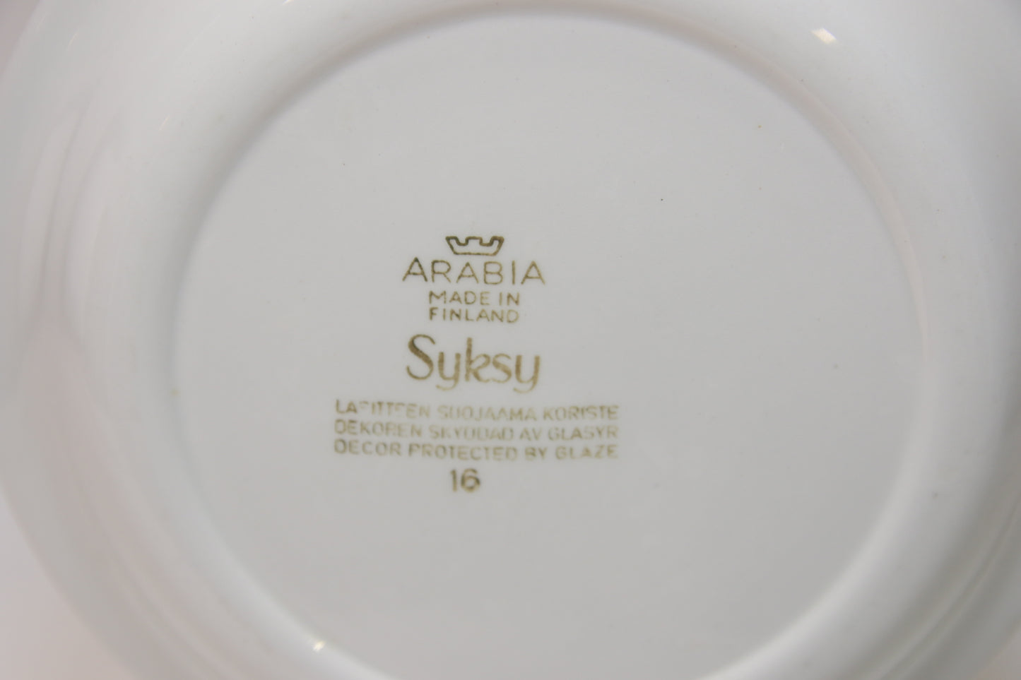 Arabia Syksy lautanen Raija Uosikkinen