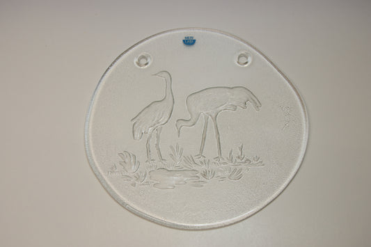 Merilasi Strutsi lasinen ikkunakoriste