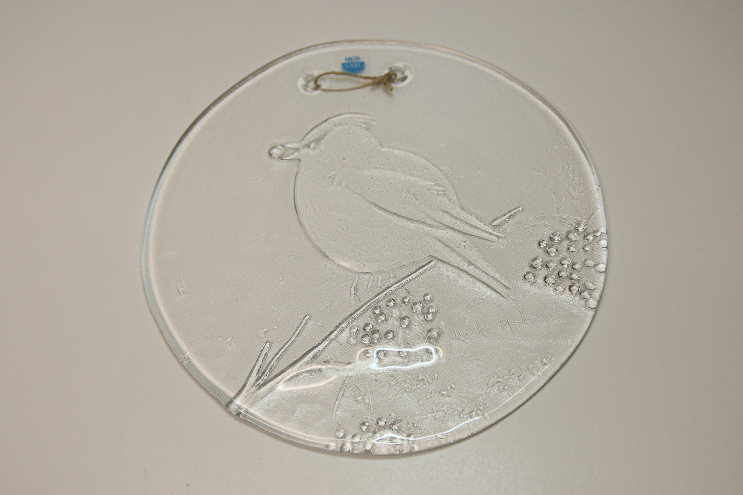 Merilasi Lintu lasinen ikkunakoriste