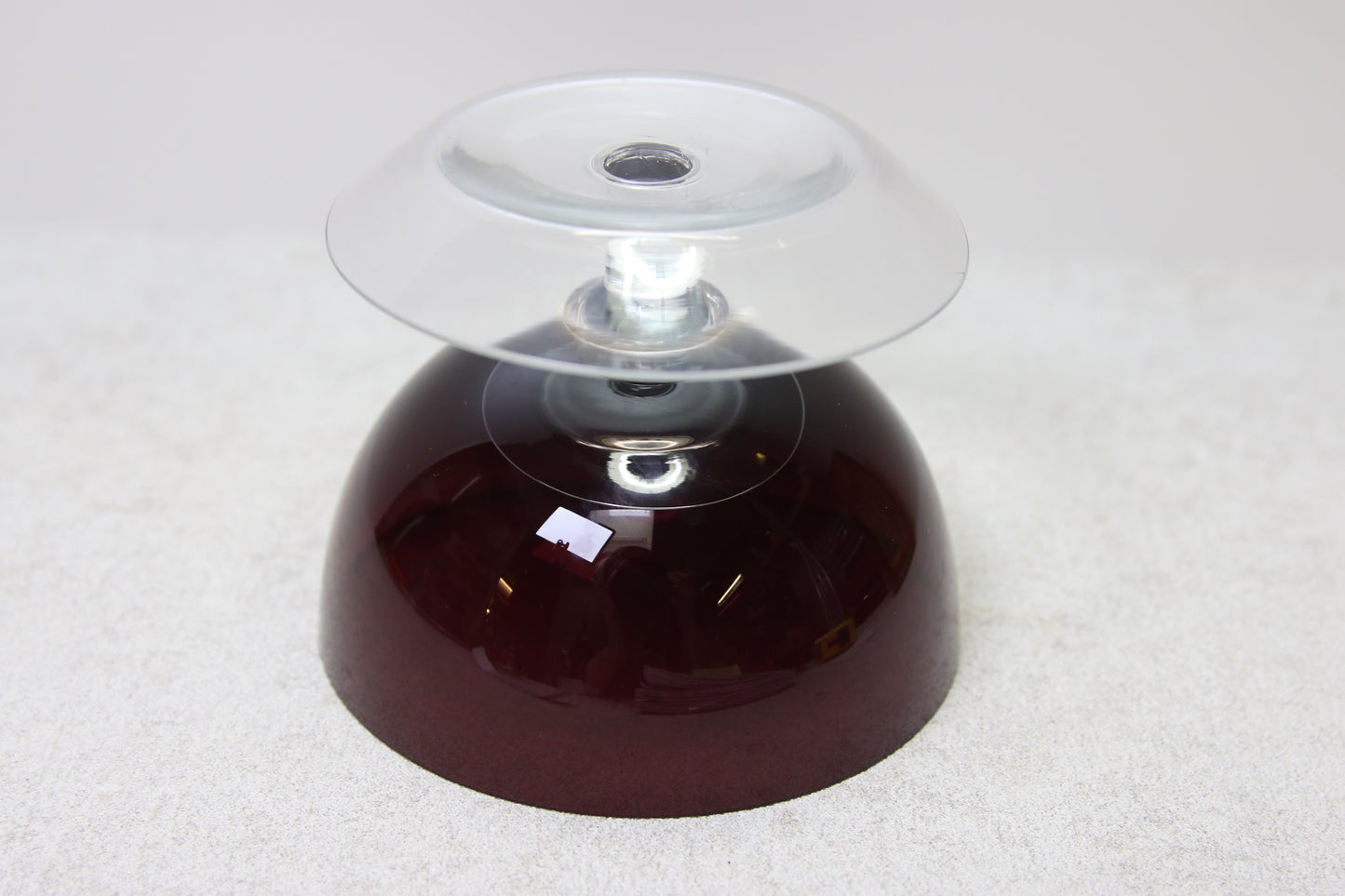 Nuutajärvi Jäätelömalja lila Saara Hopea 1344