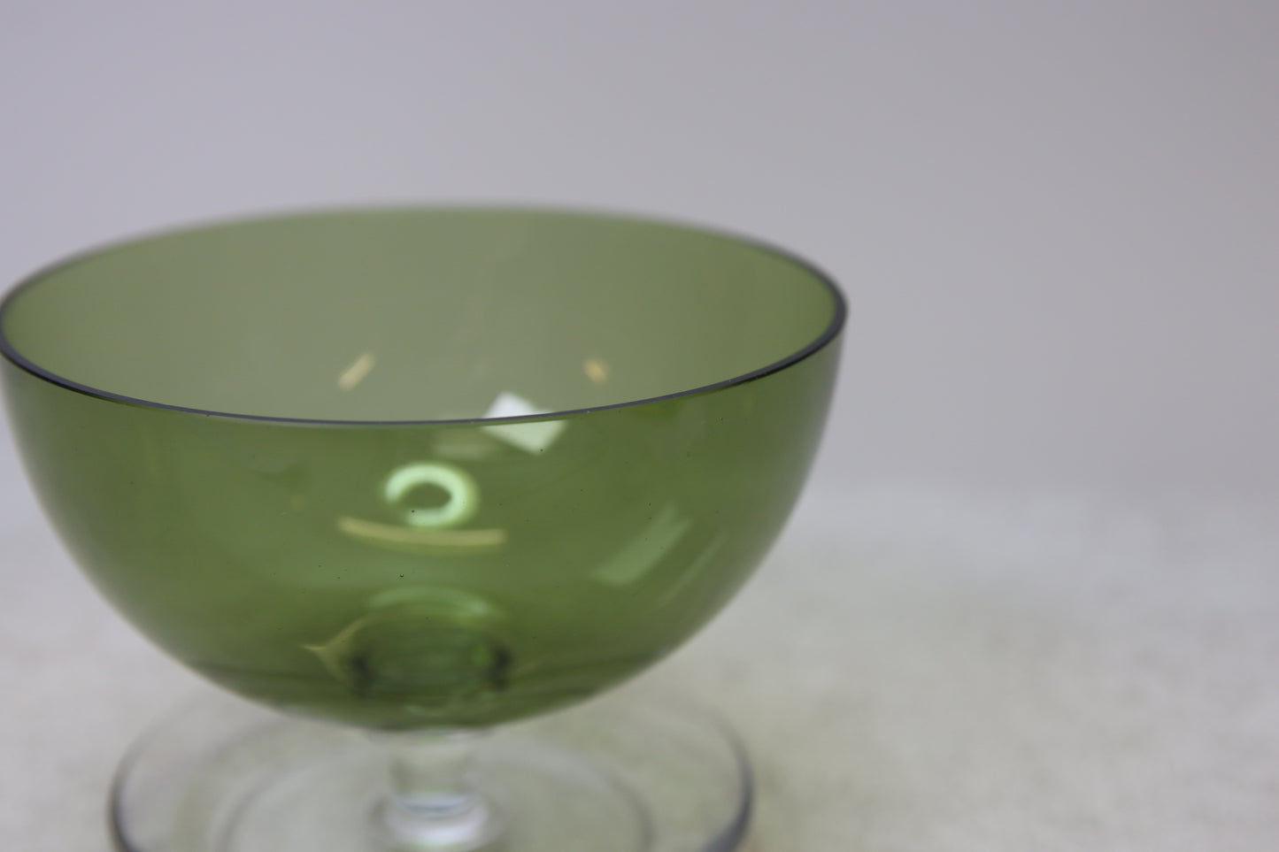 Nuutajärvi Jäätelömalja vihreä Saara Hopea 1344